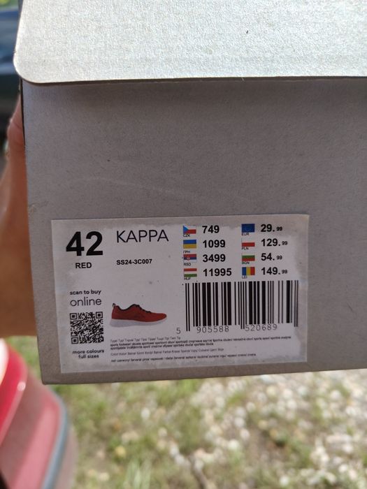Buty Kappa miękkie oddychające 42 nowe