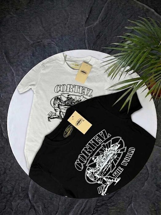 Большой Принт Corteiz Alcatraz • Новая Футболка Кортез • XS S M L XL XXL
