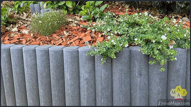 Palisada Betonowa na schody okrągła 30 cm dostawa cała Polska