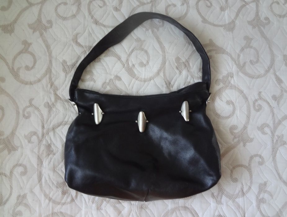 Кожаная итальянская сумка Poker Diffusione