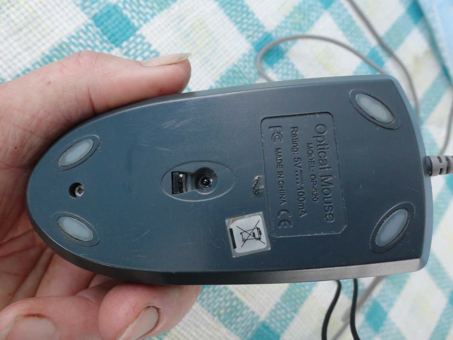 Комп"ютерна вінтажна миш Optical mouse A 4 Tech