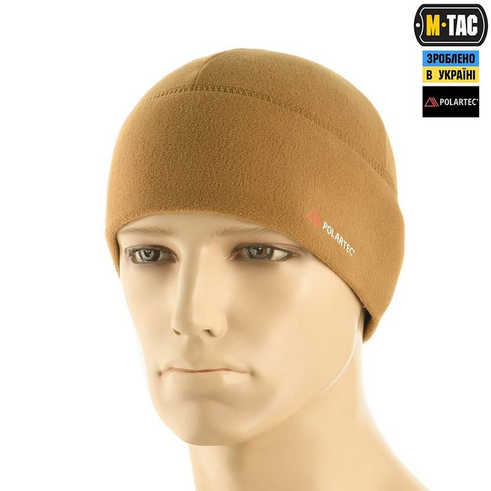 M-TAC Шапка watch cap фліс LIGHT POLARTEC олива/койот