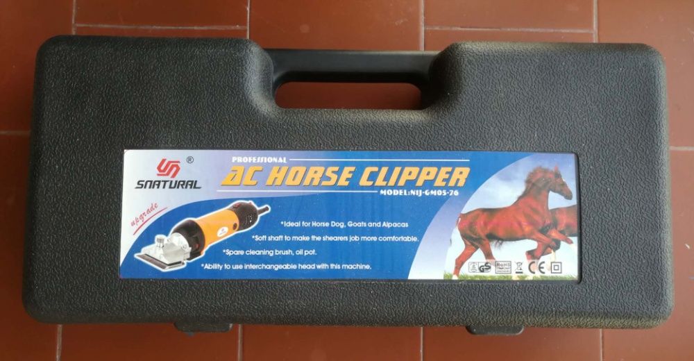 Máquina de tosquiar cavalo