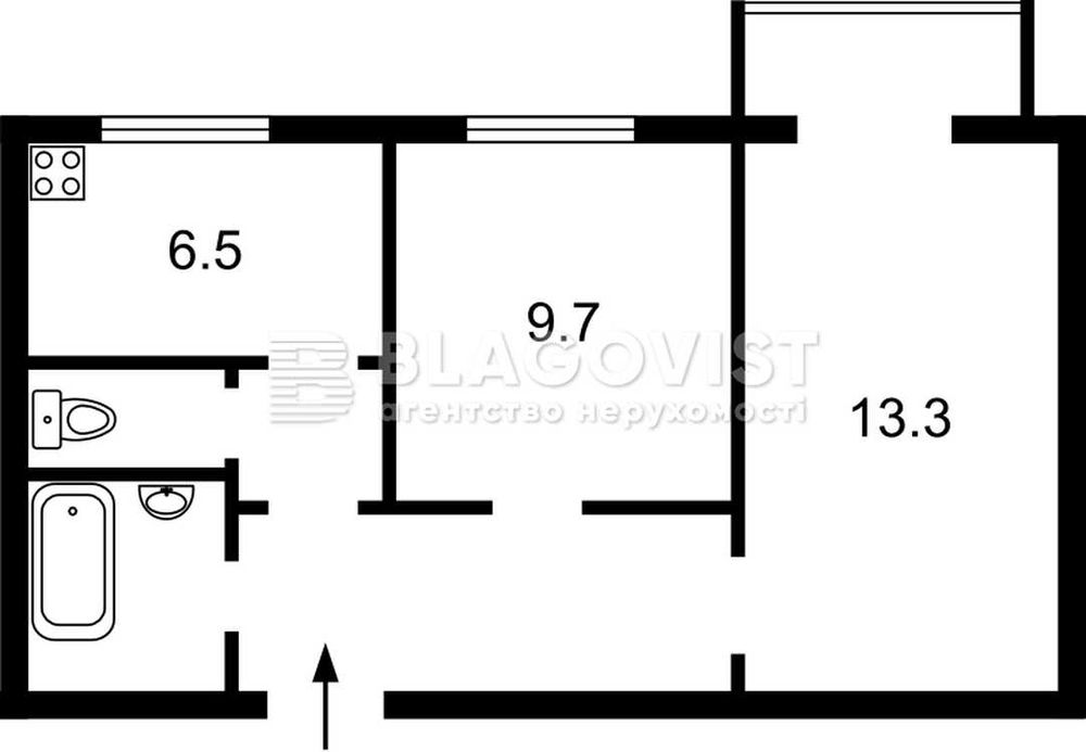Продаж 2-к квартири Поділ вул. Щекавицька Сталінка цегла