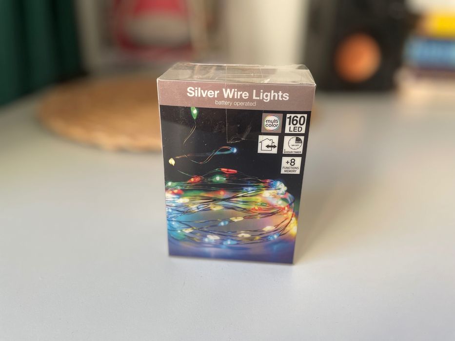 Choinkowe światełka 160 LED [8m] 3 szt