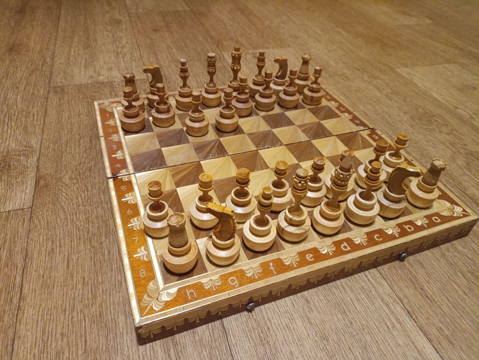 Сувенир подарок ссср, шахматы деревянные