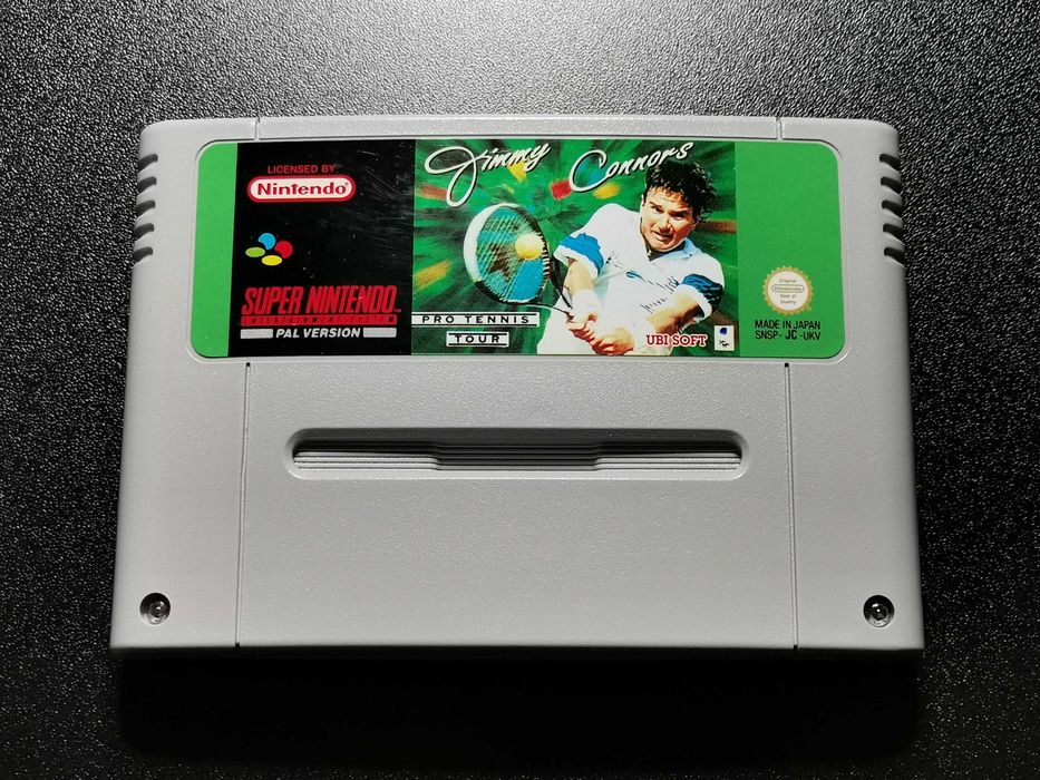 Super Nintendo Jimmy Connors Pro Tennis Tour