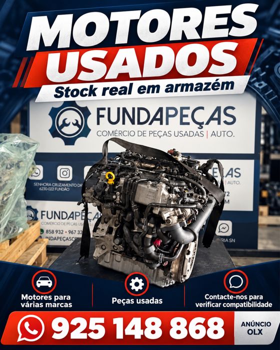 Motores usados e testados c/garantia STOCK REAL