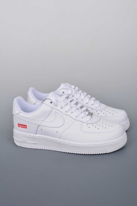 Buty Air force 1 Supreme biale rozmiar 45 Nowe