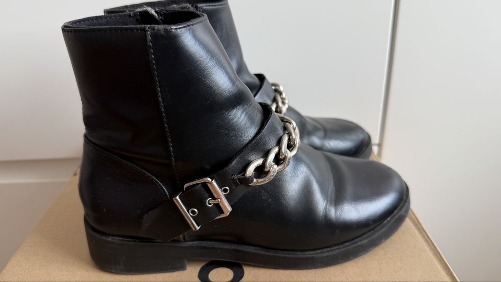 Демі ботинки чобітки Zara 34 розмір