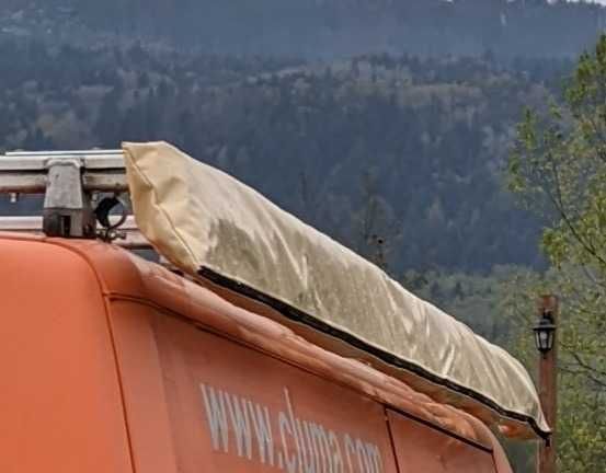 Markiza workowa, zadaszenie do kampervana długość 3m