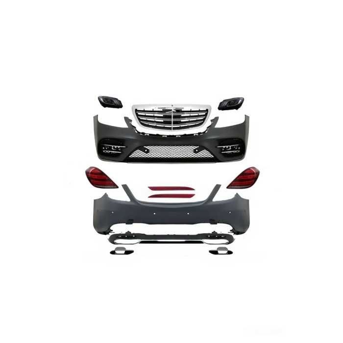 Обвес Mercedes W222 AMG Line рестайлинг С ОПТИКОЙ / БЕЗ ОПТИКИ