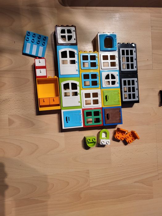 Wielki zestaw klocków duplo