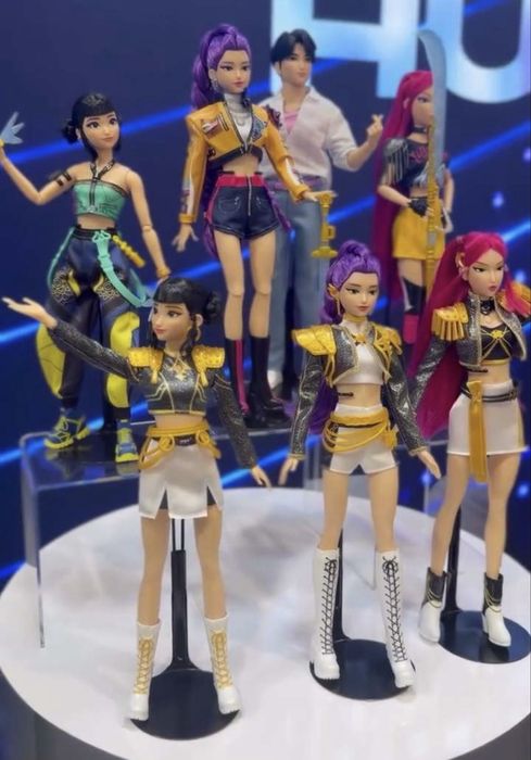 Новинка!! Демон Хантерс КПоп братц Джину Зои Мира Руми монстер хай Bratz monster high Barbie Netflix Demon Hunters ляльки по мультику мател matell