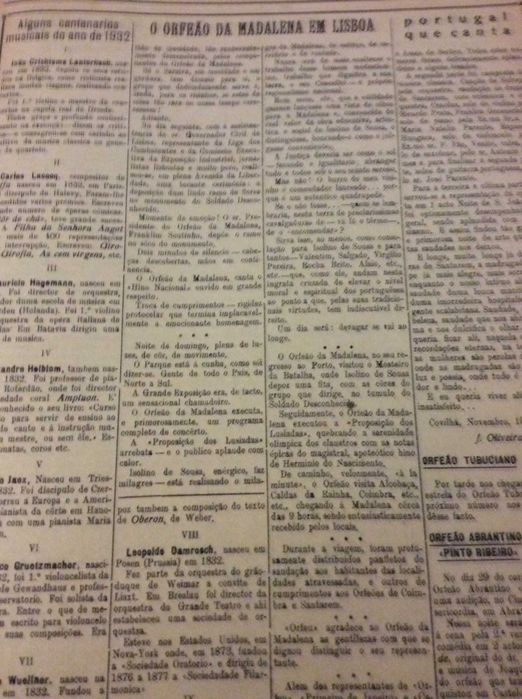 Orfeu. Jornal de arte. N.º  61,  15 de Dezembro de 1932