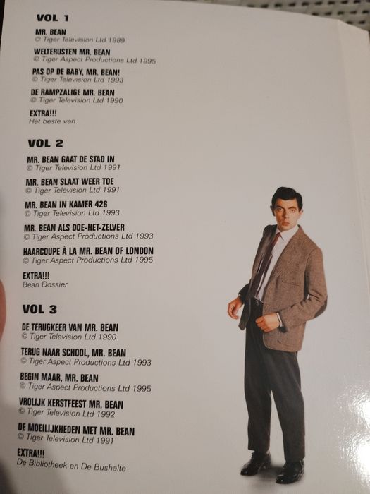 Mr. Bean Jaś Fasola DVD kompletna seria