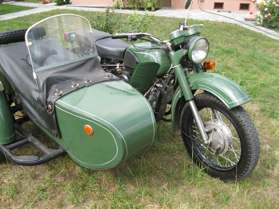Dniepr, Ural motocykl z wózkiem bocznym