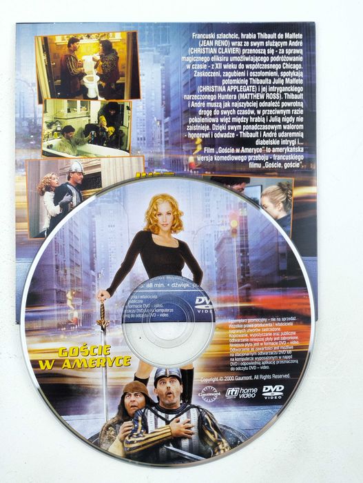 Goście w Ameryce film DVD