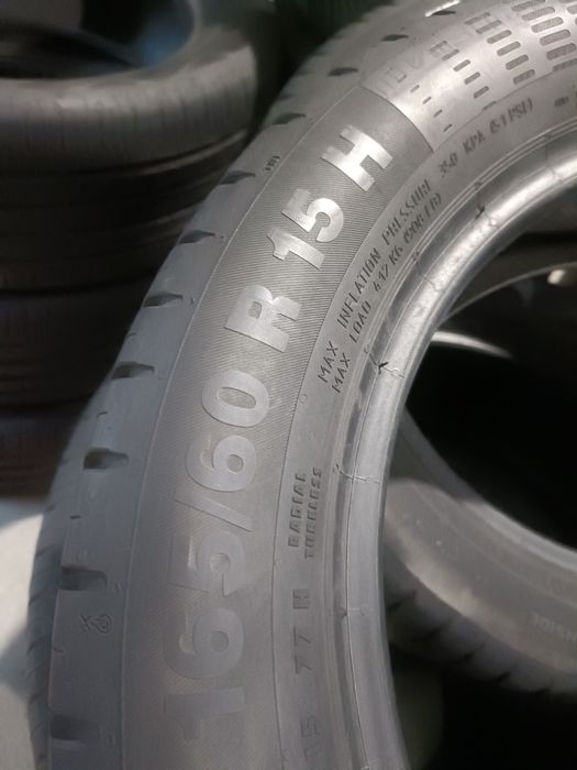 165/60R15 Continental ContiEcoContact 5 z 2016r 6.5mm jak nowe