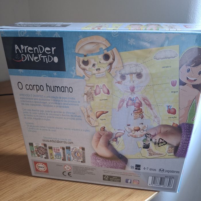 Puzzle Corpo humano  99 peças