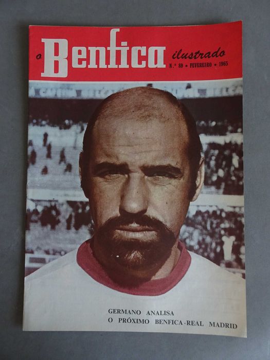 Revista O Benfica Ilustrado nº 89 ano 1965