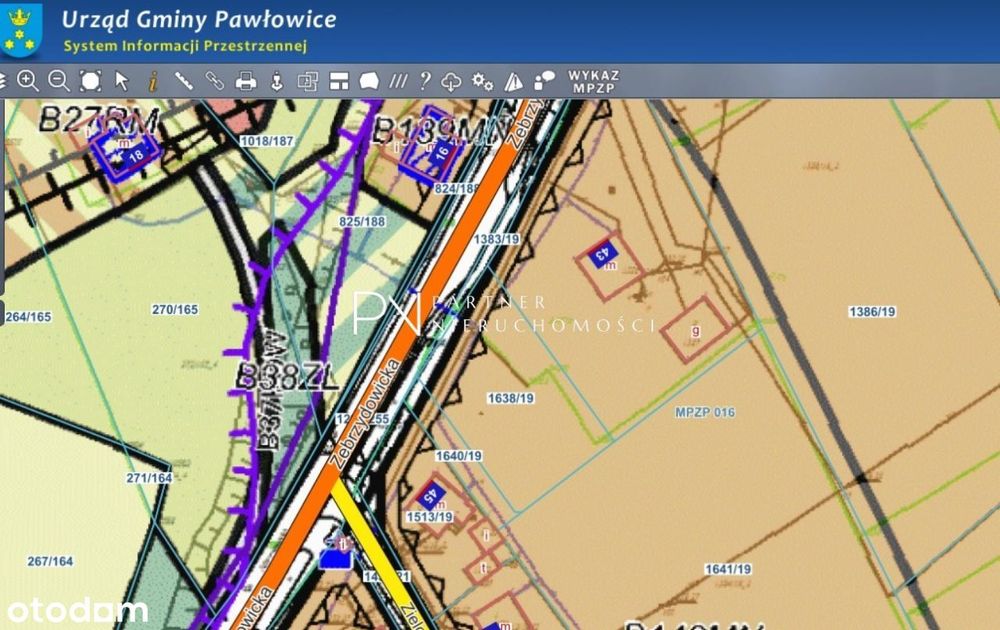 Działki budowlana Pielgrzymowice Centrum - Widok 5