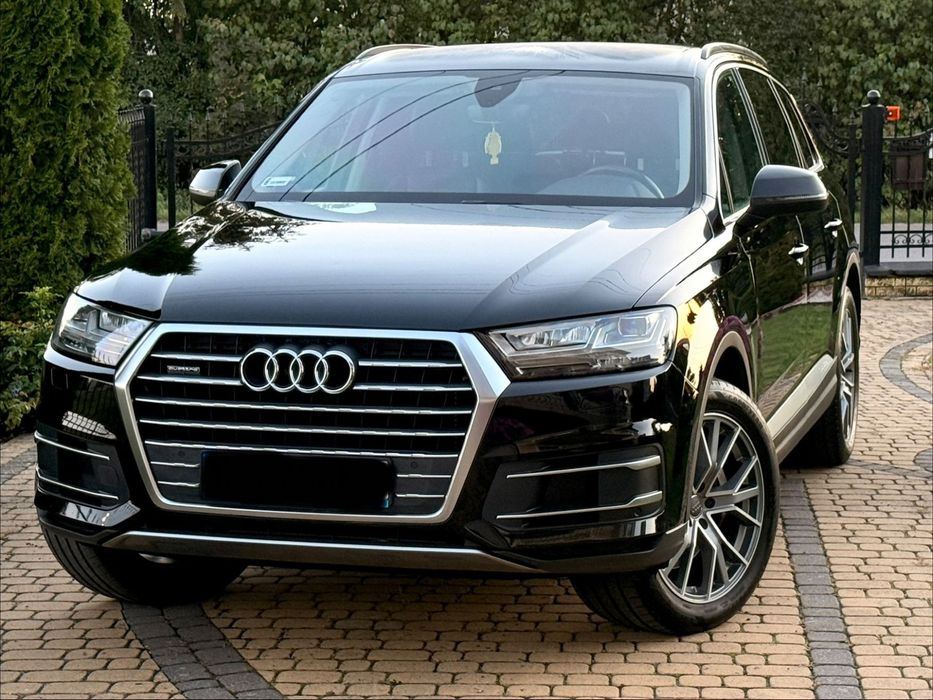 Audi Q7 3.0Diesel 272KM*2017R*7Osobowa*SalonPolska*Matrix*LED*Hak*Alu21*Zadban