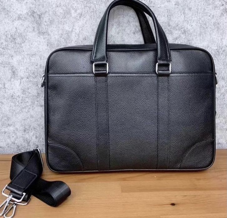 Чоловіча шкіряна сумка/ сумка для ноутбука (код товара 07)