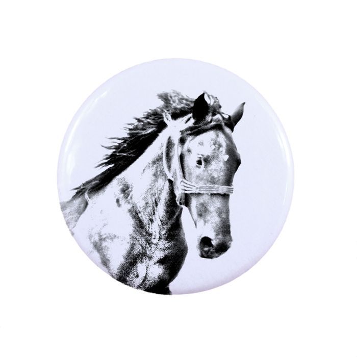 Mustang przypinka z koniem mała Art-Dog