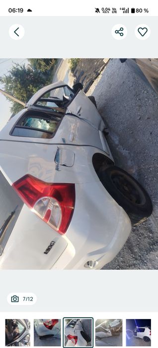 Авторозборка Dacia Sandero 1.5 dCi K9K 2012 / Дачія Сандеро запчастини