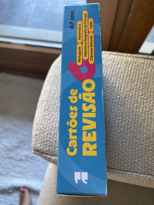 Cartões de revisao 6 ano