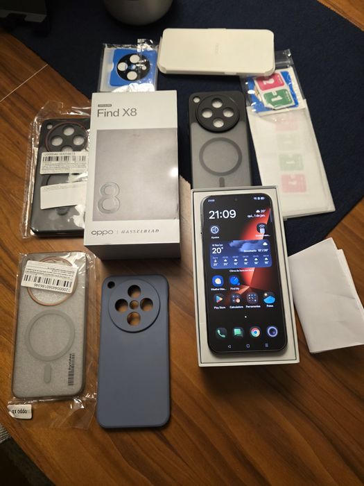Oppo Find X8 Pro 16GB/512GB, X8 256. Troca/retoma. Fatura, garantia