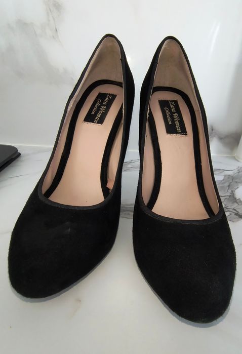 Sapatos elegantes da Zara. Usados apenas em 2 cerimónias.  Como novos