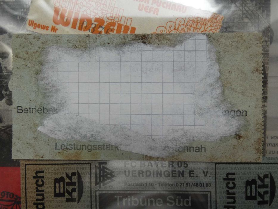 Bilet Bayer U. - Widzew