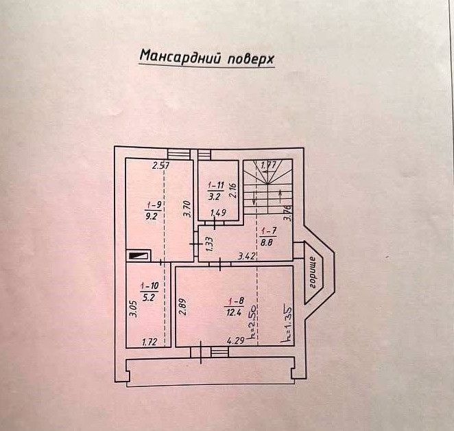 Продаж 3-кім. будинку 88 м.кв.