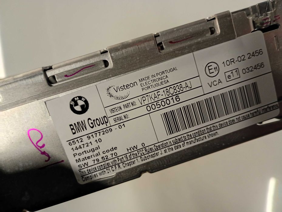 Radio Business CD Bmw E81 E87 E90 E91 Europa