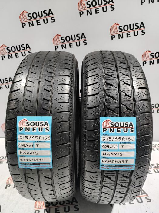 2 pneus semi novos 215-65R16