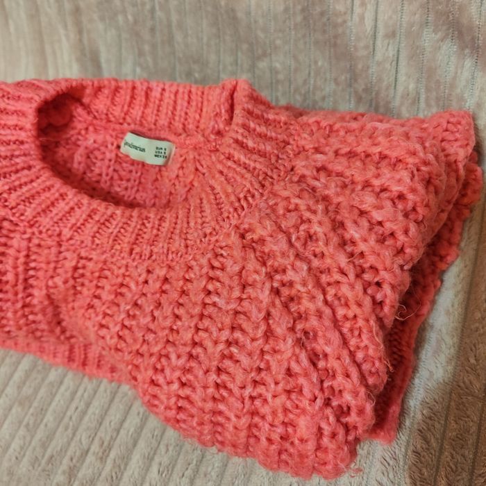 Camisola Lã Stradivarius Rosa Flamingo S