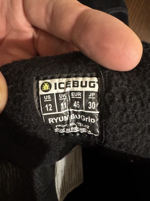Черевики ICEBUG outdoor bugdri шиповані 46розмір