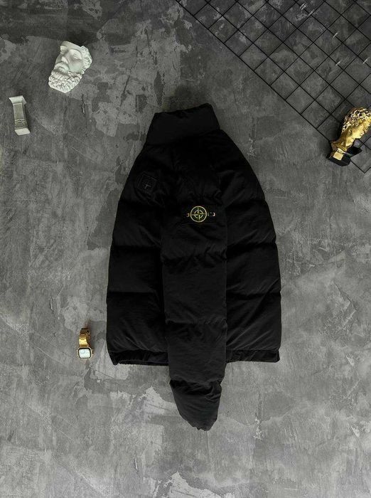 Розпродаж Куртка пуховик   Stone Island чорна