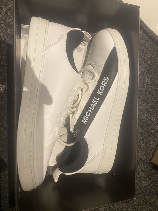 Buty Michael Kors keating zip optic white 43 x 1/2