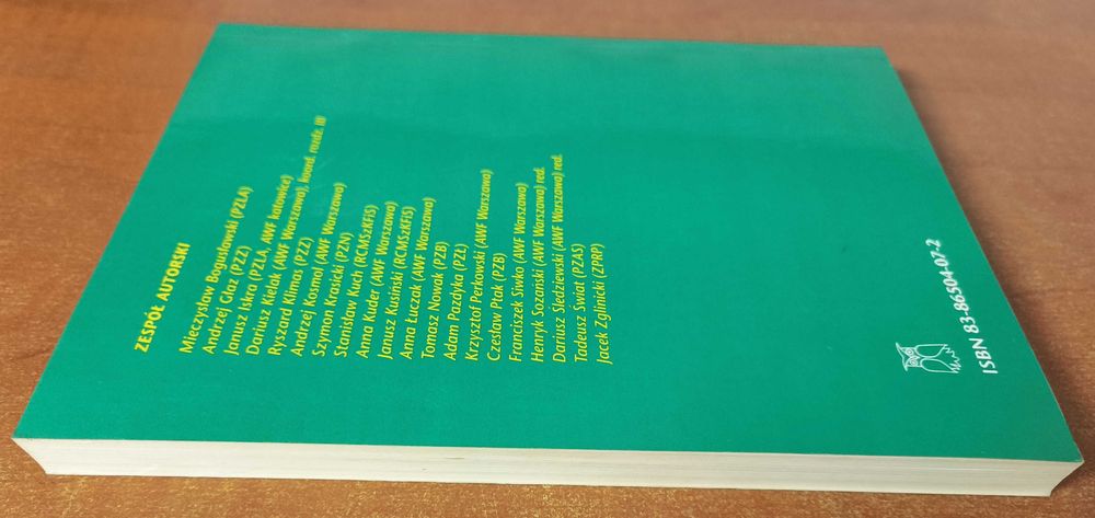OBCIĄŻENIA TRENINGOWE – Dokumentowanie i opracowywanie danych (1995) | red. H. Sozański, D. Śledziewski