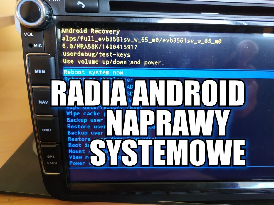 Nawigacje  Android Naprawa Systemów