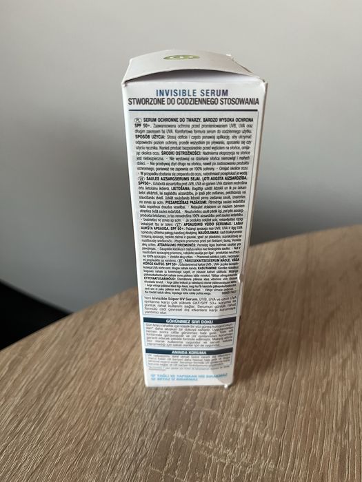 Garnier ochronne serum spf 50 ambre solaire super uv 30 ml invisible
