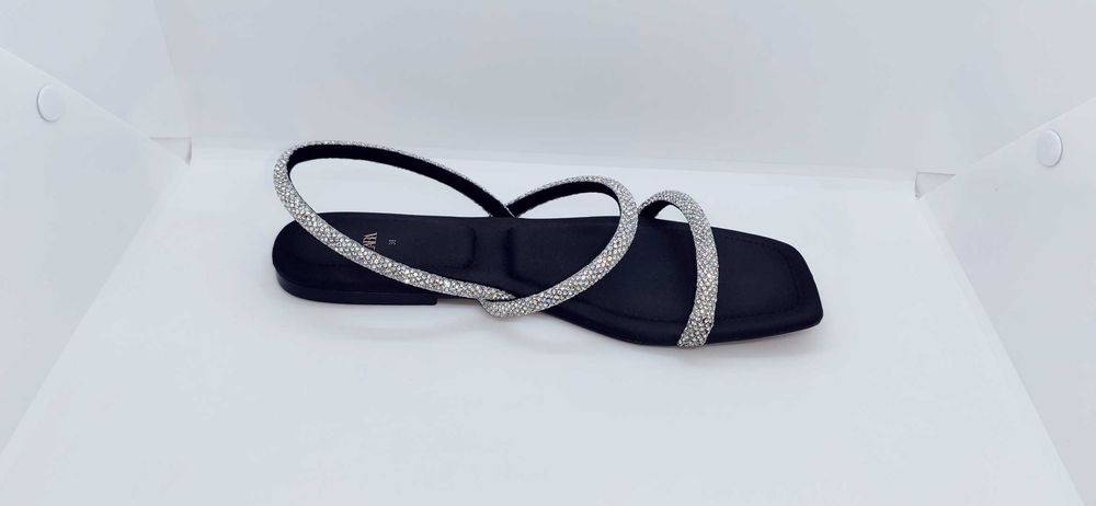 Босоніжки Босоножки со стразами Zara оригинал