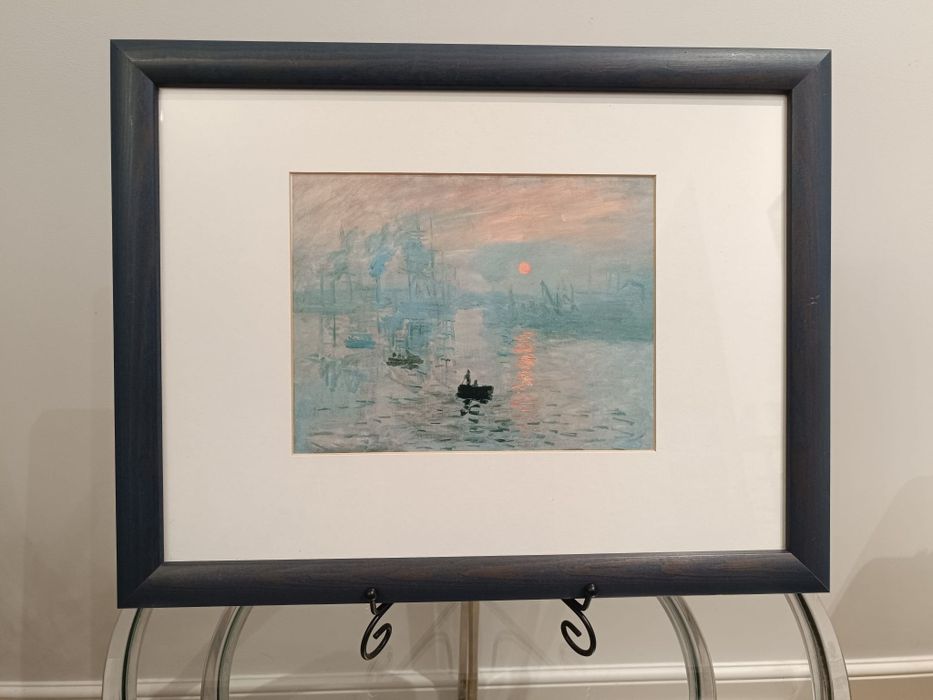Zestaw 2 grafik Claude Monet – „Impresja, wschód słońca” i „Kobiety w