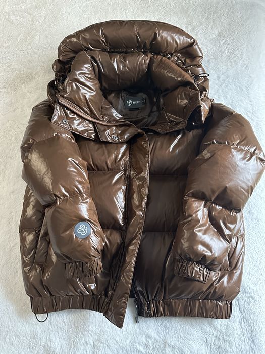 FLUFF kurtka bomber chocolate