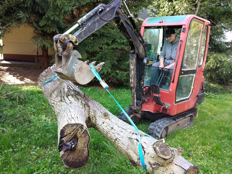 Usługi Minikoparką i Wywrotką do 3.5T