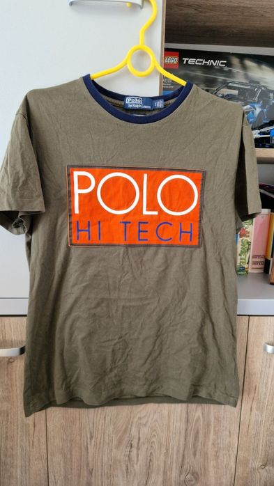 Koszulka męska ciemno zielona Ralph Lauren /S