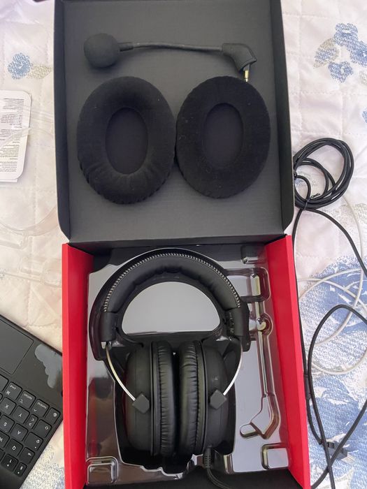 Auscultadores Gaming HyperX Cloud X - Preto | Prateado